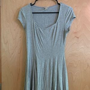 Gray tee shirt dress